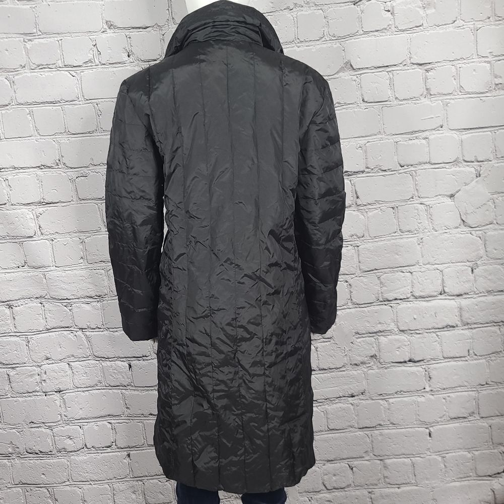 Guess Black Full Length Down/Feather Filled Puffer Coat, Women's Medium - Picture 4 of 7